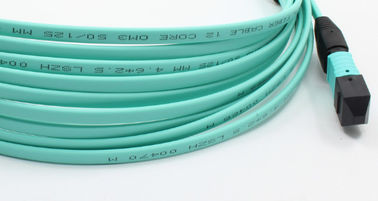 Telecom Standard Ribbon Optical Fiber Patch Cords OM3 OM4 Simplex Duplex Ribbon Optical Fiber Patch Cables