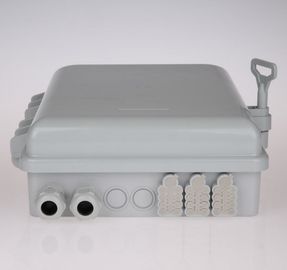 Waterproof FTTH 1X16 Fiber Splitter Distribution Boxes With Full Accessories Indoor Outdoor Optical Distribution Box