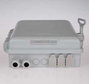 Waterproof FTTH 1X16 Fiber Splitter Distribution Boxes With Full Accessories Indoor Outdoor Optical Distribution Box