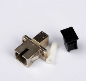 Telecom Class Professional Optical Fiber Zinc Alloy LC-SC Adapters Metal SC/LC Couplers Optic Fiber Flange