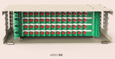 19 Inch Fiber Distribution Unit Preinstalled SC FC LC ST ODF 24 48 72 96 Core fiber optic patch panel