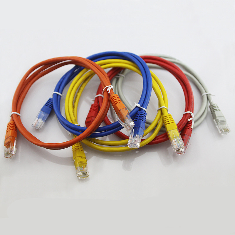 Stranded Patch Phone Network RJ45 Cat5e Patch Cord Bare Copper 7X0.12MM Stranded Patch ...