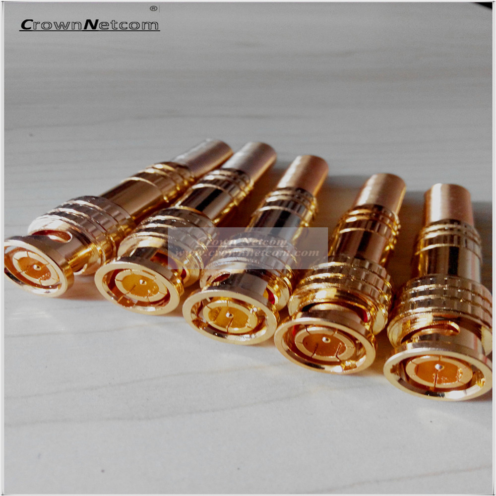 copper core BNC connector US type no welding Q9 connectors