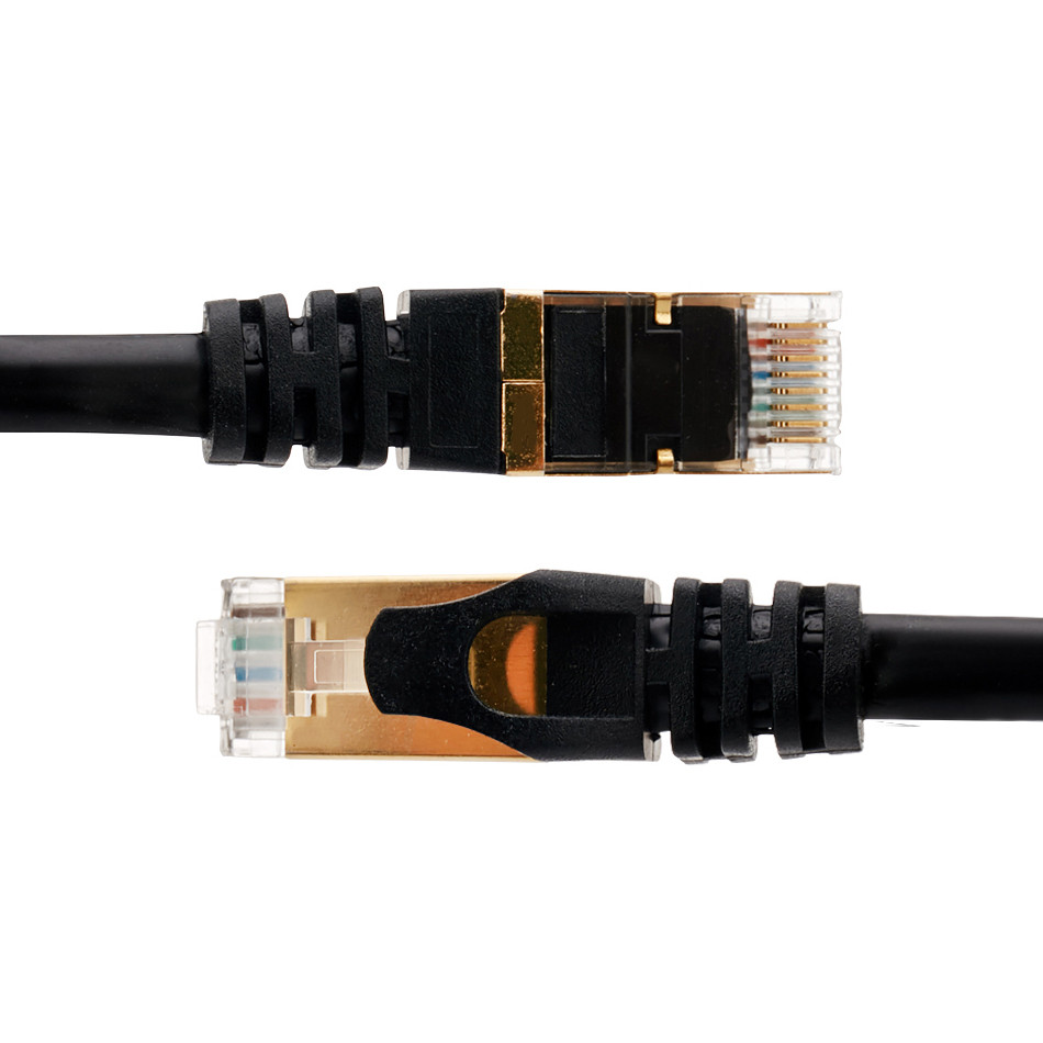 Network 10GB Cat7 RJ45 Patch Cord Computer High Speed Patch Cable Double Shielded Cat.7 Pa