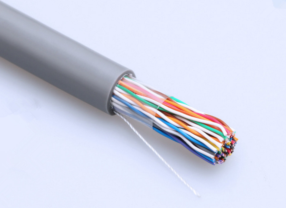 25pairs telephone cable copper cable multipar telefonico de 25pares cat3 24awg cable